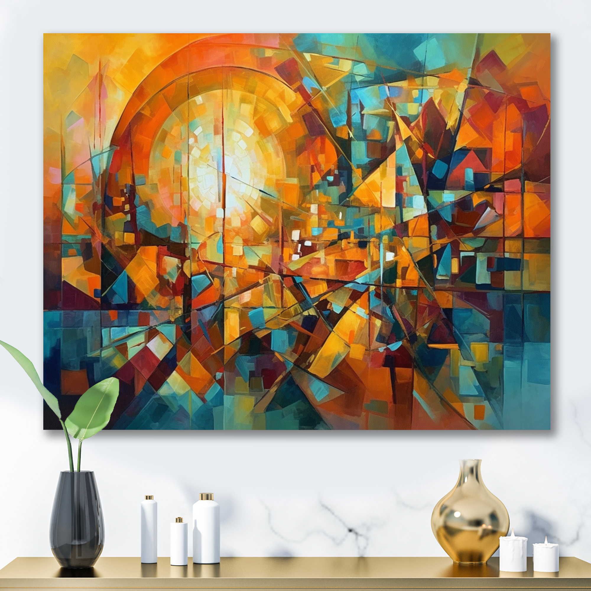 Ivy Bronx Ruthe Abstracting The Cubist Form I - Wayfair Canada