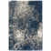 Tapis abstrait bleu / gris Sven