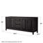 Daria 78.75'' W Double Bathroom Vanity Base-908159092