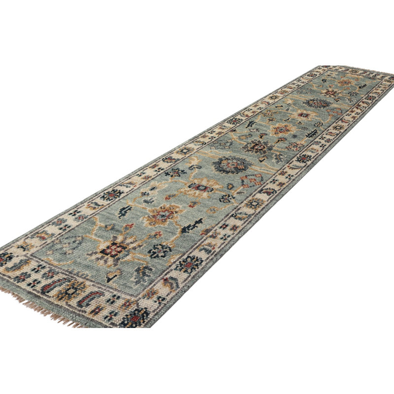 Oriental Area Rug in Green