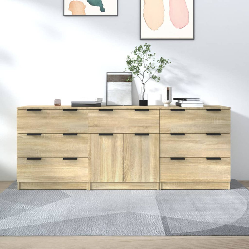 Hussam 60cm Sideboard, Natural