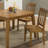 17'' H Acacia Solid Wood Side Chair-16214201