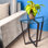 Table de bout en verre Lexy