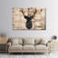 Impression sur toile, décoration de cerf-809439366