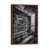 Classic Brown Wood Floater Framed