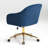 Farrah Tufted Velvet Upholstered Desk Chair-101215814