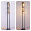 Lampe sur pied 63,98 "en rotin 3 lumières Boho Farmhouse