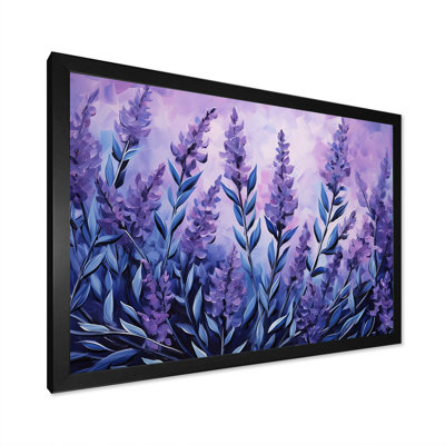 Lavender Serenity 1 - Floral Herbs Wall Art
