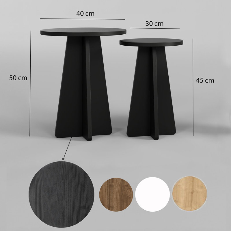 Ensemble de tables basses