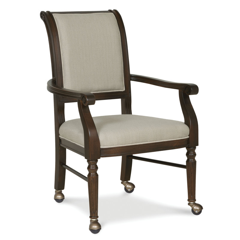 Delano Upholstered Arm Chair, Linen (3155 72), Tobacco