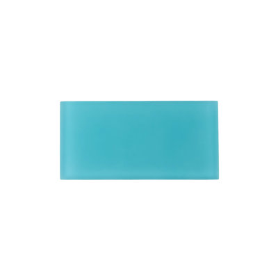 6'' x 3'' Glass Subway Wall Tile