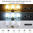 3 - Lights Brass Armed Wall Sconce With Linen Lamp Shades For Bathroom Vanity Hallway Stairway Living Room-1248079622-1248079621