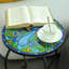 Table d'appoint en verre Peacock Mosaic