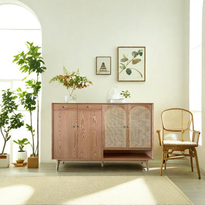 Armoire de rangement pour chaussures en bois massif 36 paires