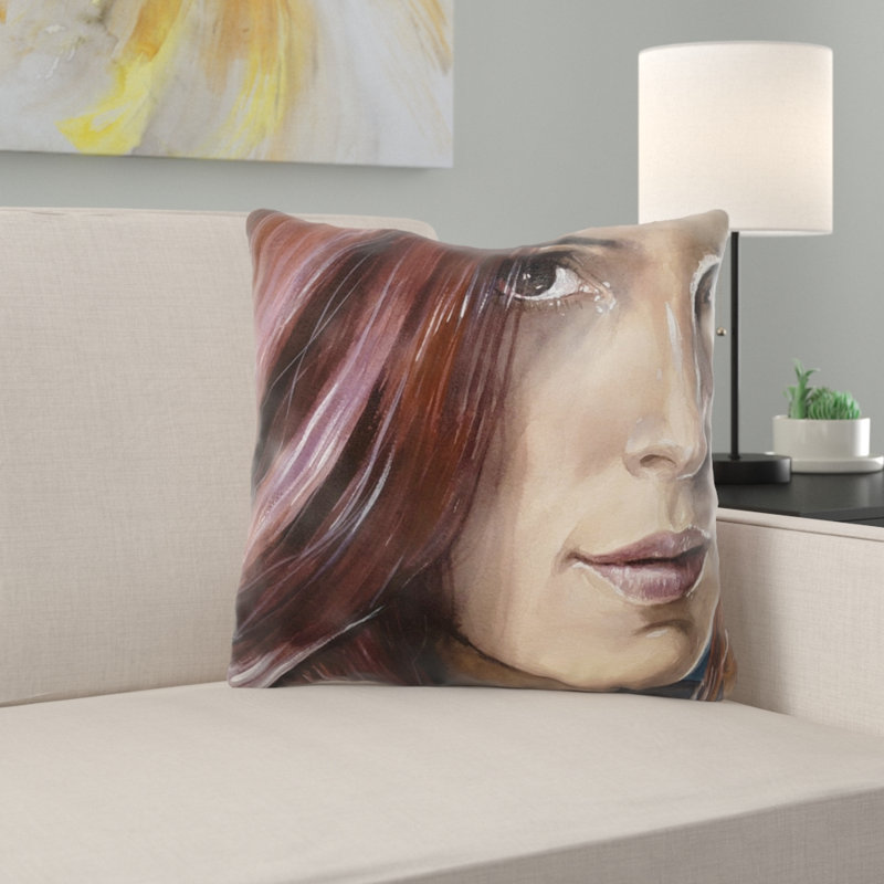 Coussin Bott Art, Micro suède, Intérieur