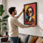 Modern Pop Icon Pop Art - Framed Print-271503339-271503337