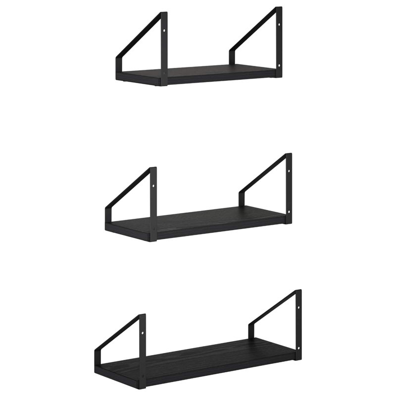 6 -Piece Steel Floating Shelf