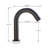 Brio Commercial Matte Black Touchless Volume Automatic Sensor Faucet – Infrared Hands-Free Operation