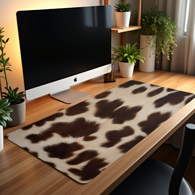 Polyester Desk Pad, 31.5x15.5