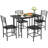 Jenyla 4 - Person Four Leg Dining Set