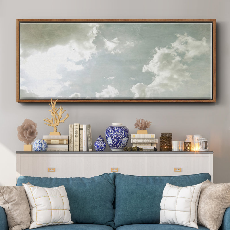 Sky Scrapers I- Framed Canvas