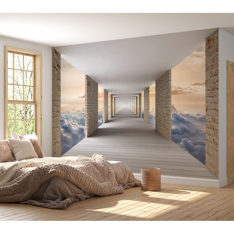 Brosen Peel & Stick Wall Mural, 154" W x 110" L