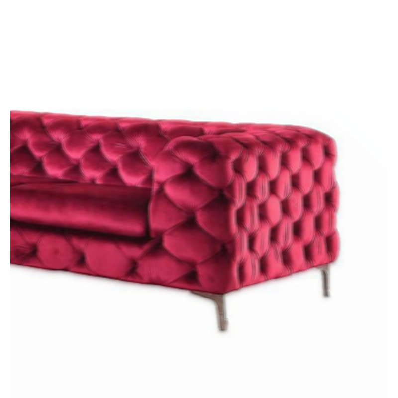 Causeuse en velours