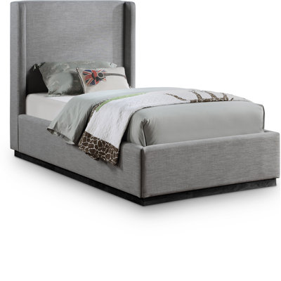 Upholstered Panel Bed