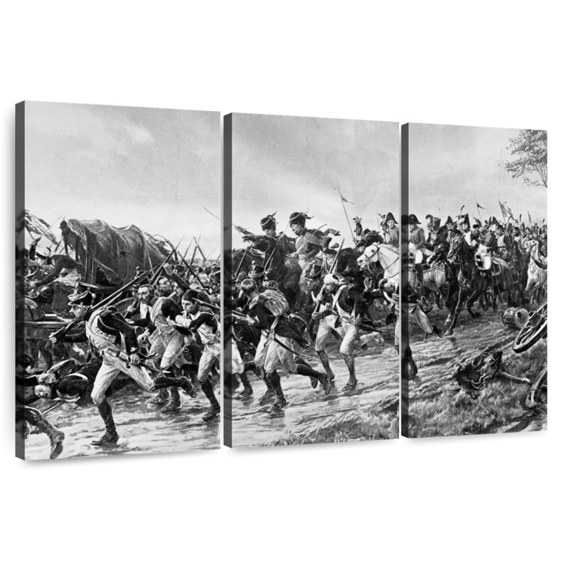 Keiri Napoleon Battle, 48" H x 74" W
