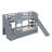 Castle Style Bunk Bed with with 2 Drawers 3 Shelves and Slide -256668417-256668423
