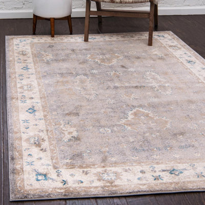 Tapis oriental gris Passyunk
