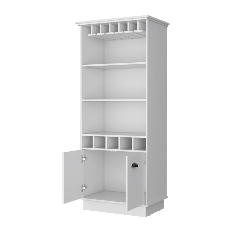 Armoire-bar Claire, White