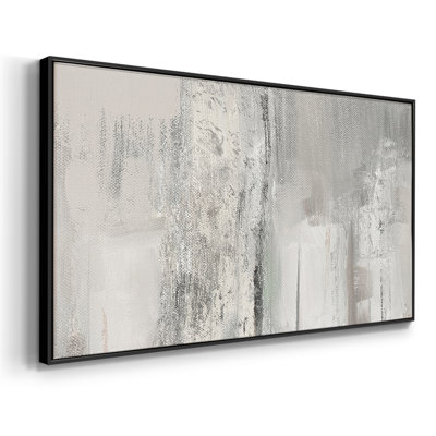 Glittering Shoreline- Framed Gallery Wrapped Canvas -Ready to Hang