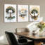 3 Piece Wrapped Canvas Print-124061749