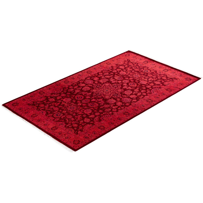 Fine Vibrance One-of-a-Kind 3' 1" X 5' 4" Hand Knotted Area Rug