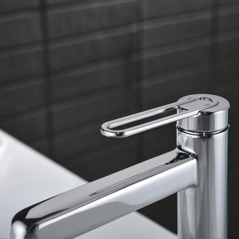 Single Handle Swivel Single Handle Sink Faucet Electroplated H59 Mixer Faucet For Kitchen, Bathroom, Hot And Cold Water