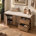 Rustic Oak/White