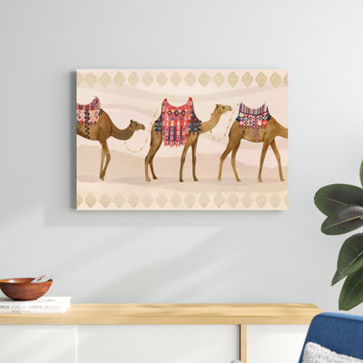 «Meet Me in Marrakech D» par Victoria Borges, reproduction d'art sur toile