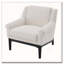 Chaise d'appoint moderne avec accoudoirs évasés-703652817