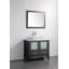 Ensemble de meuble-lavabo simple avec miroir -27042725-116868047
