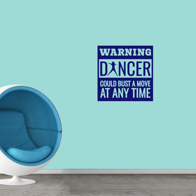 Adhésif décoratif "warning dancer" High Littleton