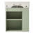 21.6 inch Modern Floating Bathroom Vanity with Ceramic Basin - Perfect for Small Bathrooms, Left side storage-1075678844