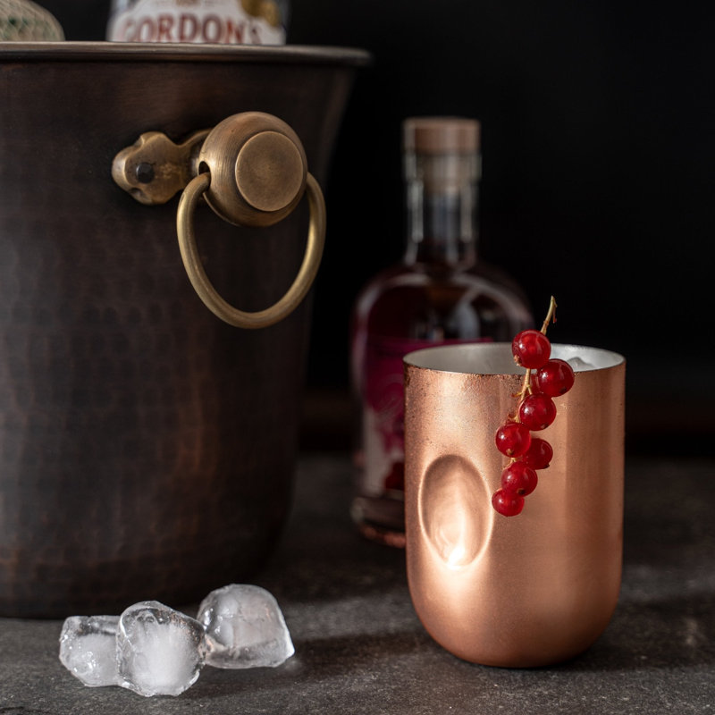 ALFIQ 300ml Copper Drinking Glass; Tumbler