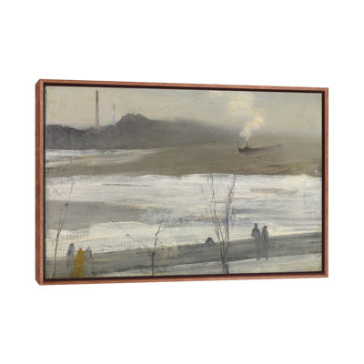 Chelsea In Ice - reproduction d'art murale - toile encadrée