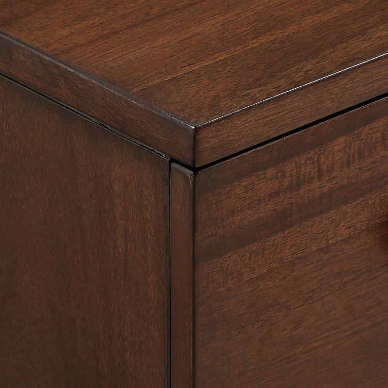 Prosser Solid Wood Base Writing Desk, Walnut