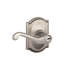 Flair Lever with Camelot Trim Keyed Entry Lock-1588605560