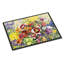 Paillasson d’extérieur à motif floral anti-dérapant wantagh-37848660