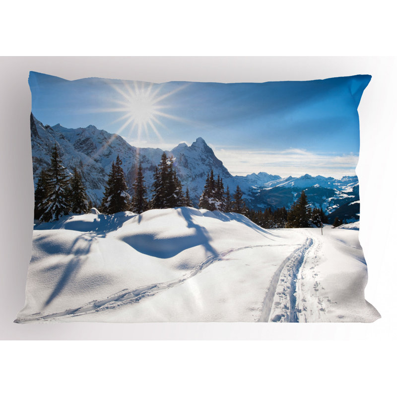 Sun Polyester Sham Set, Twin