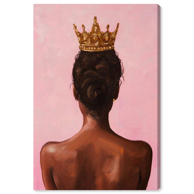 «Dazzling Presence», toile Art Portrait par Art Remedy
