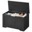 Banc de rangement à couvercle relevable l 30 po Enzzo avec capacité de 600 lb-77933494